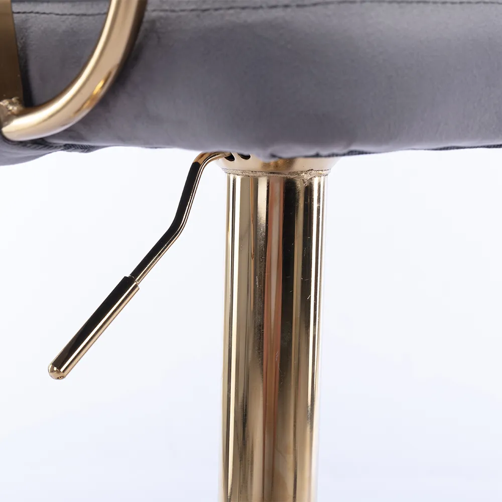 202604270940Modern Adjustable Swivel Velvet Bar Stools2461 Modern Adjustable Swivel Velvet Bar Stools