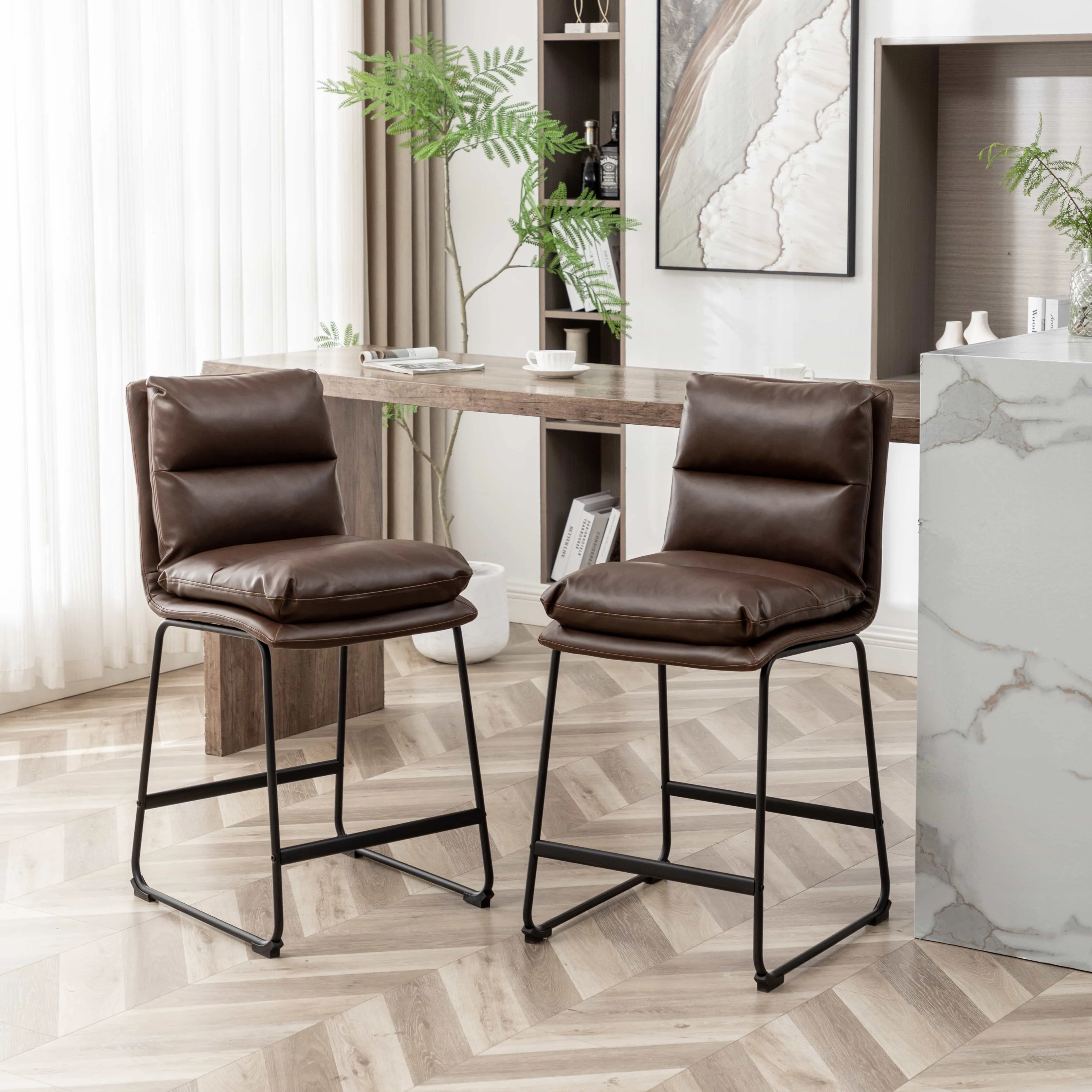 Modern Upholstered Counter Height Bar Stools Modern Upholstered Counter Height Bar Stools