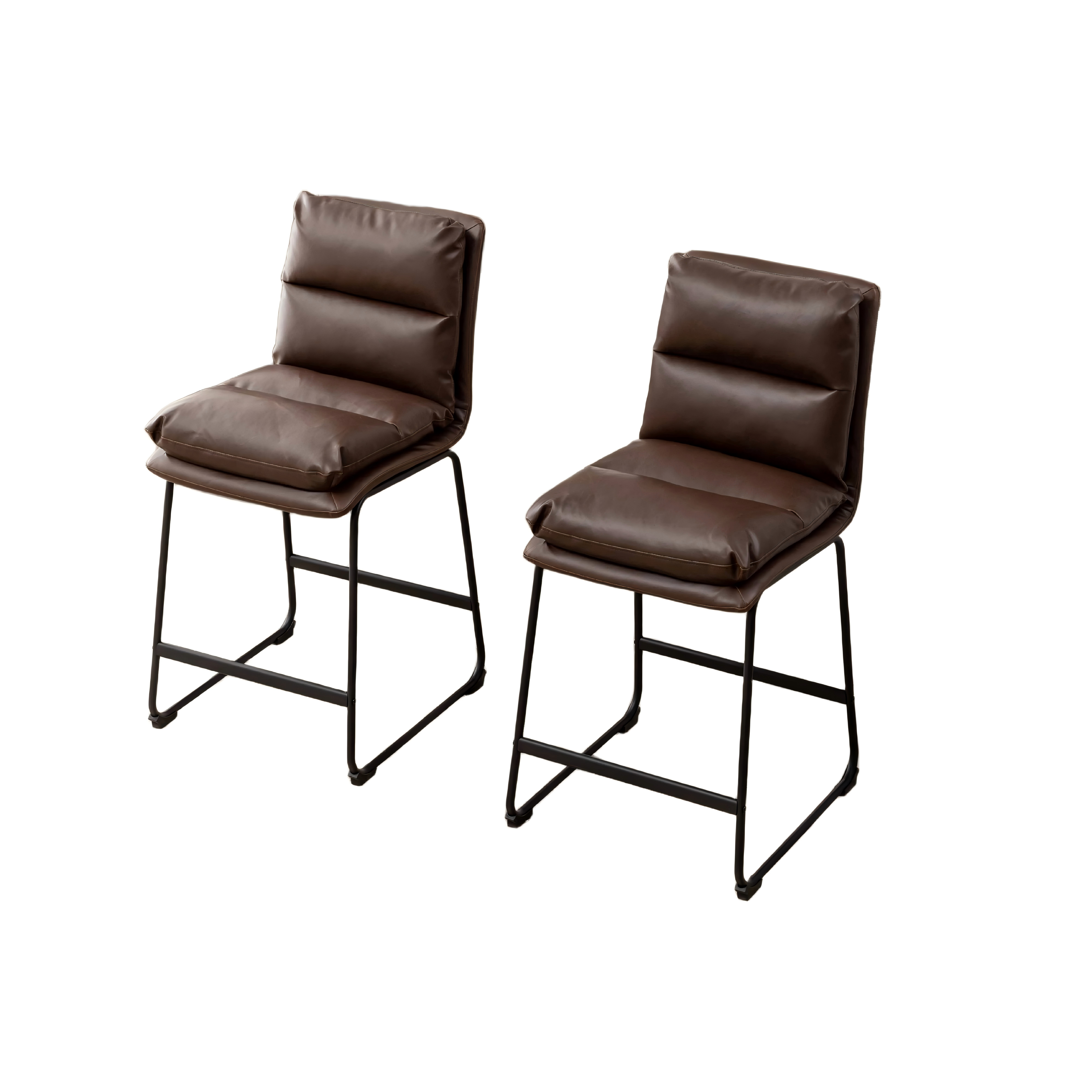 Modern Upholstered Counter Height Bar Stools 