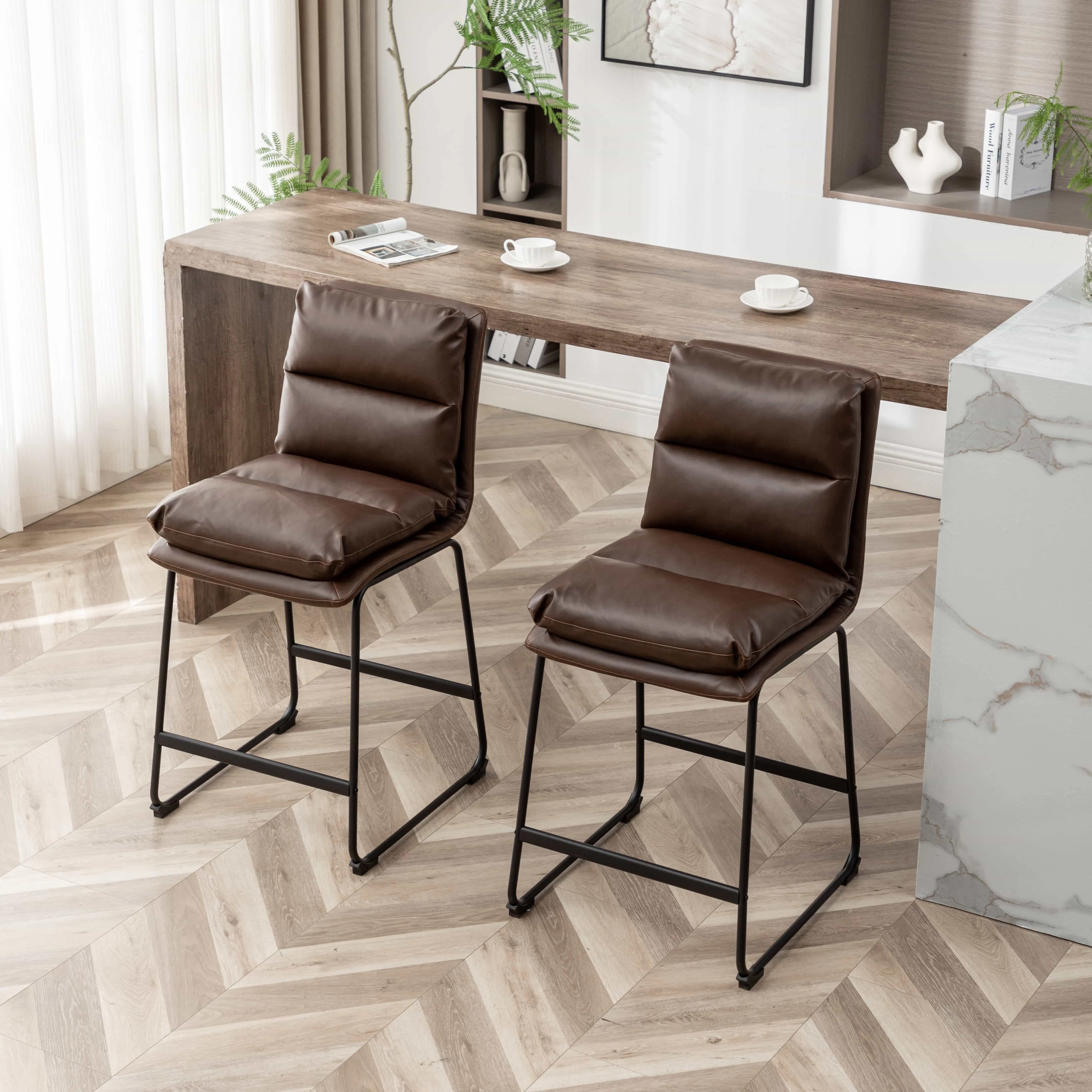 Modern Upholstered Counter Height Bar Stools Modern Upholstered Counter Height Bar Stools