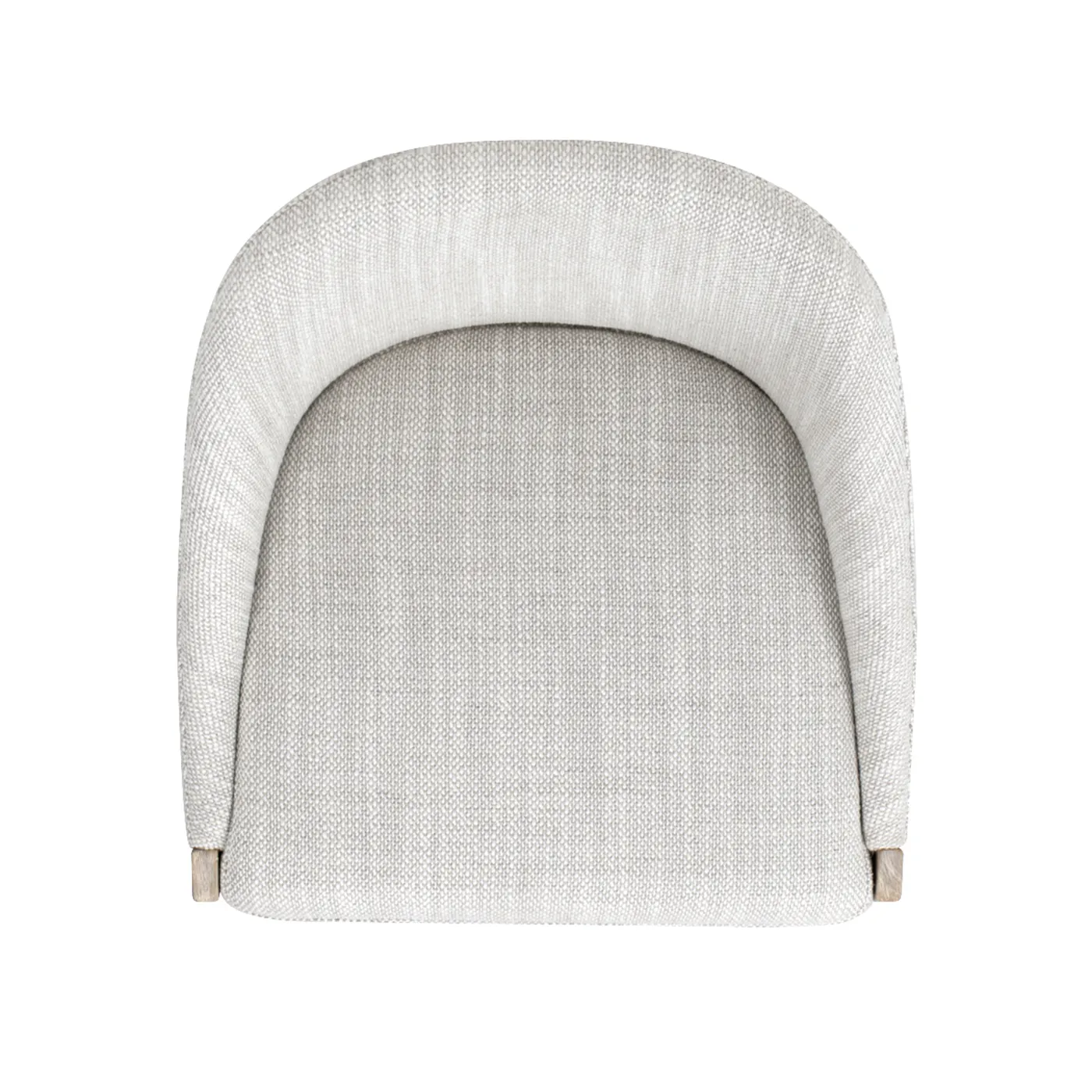 Modern Coastal Wooden Upholstered Counter Height Bar Stool