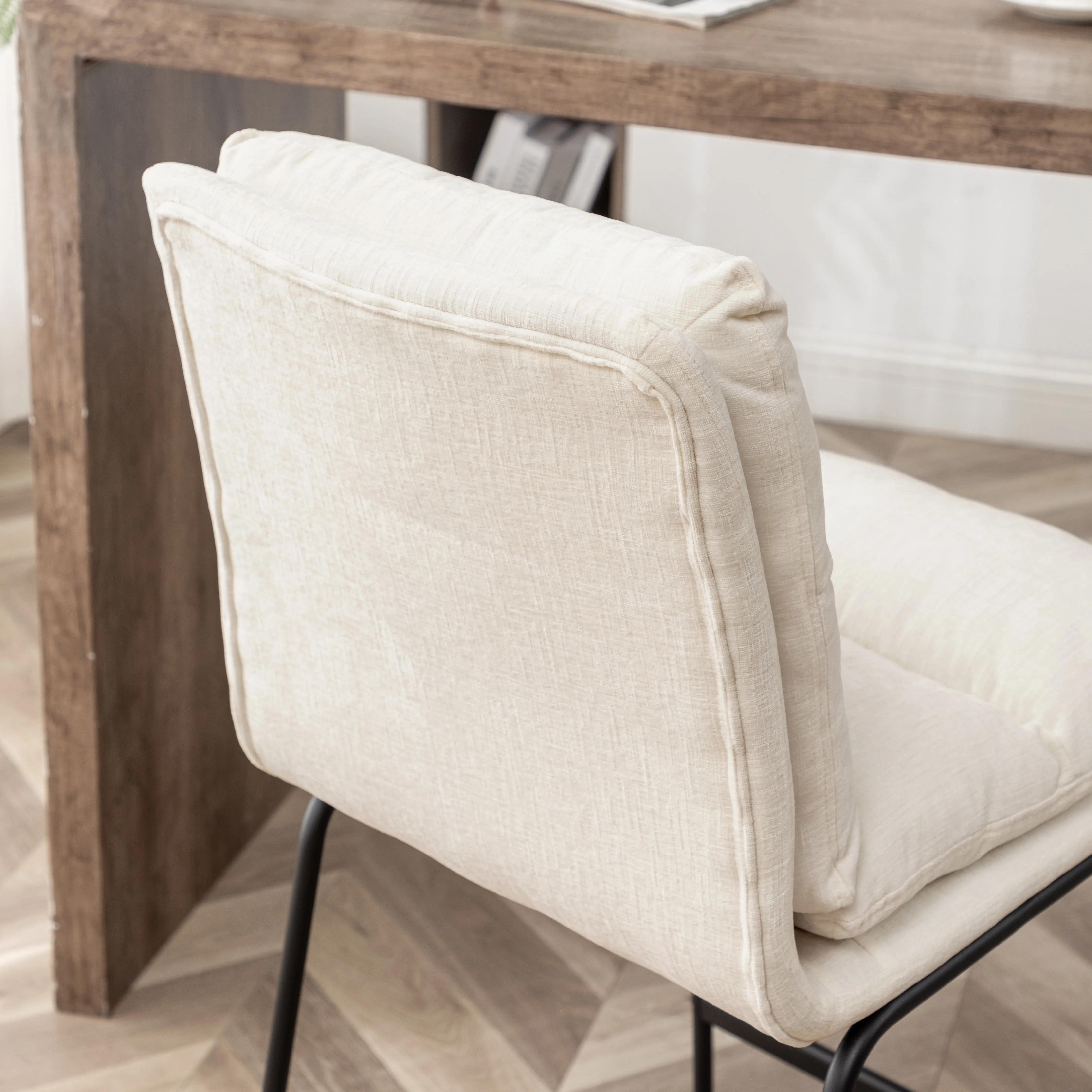 Modern Upholstered Leather Counter Stools 