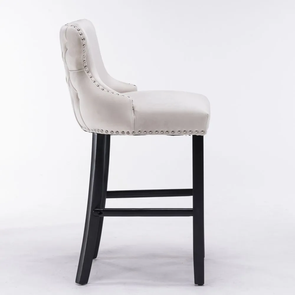 Modern Luxury Counter Height Upholstered Bar Stools Modern Luxury Counter Height Upholstered Bar Stools