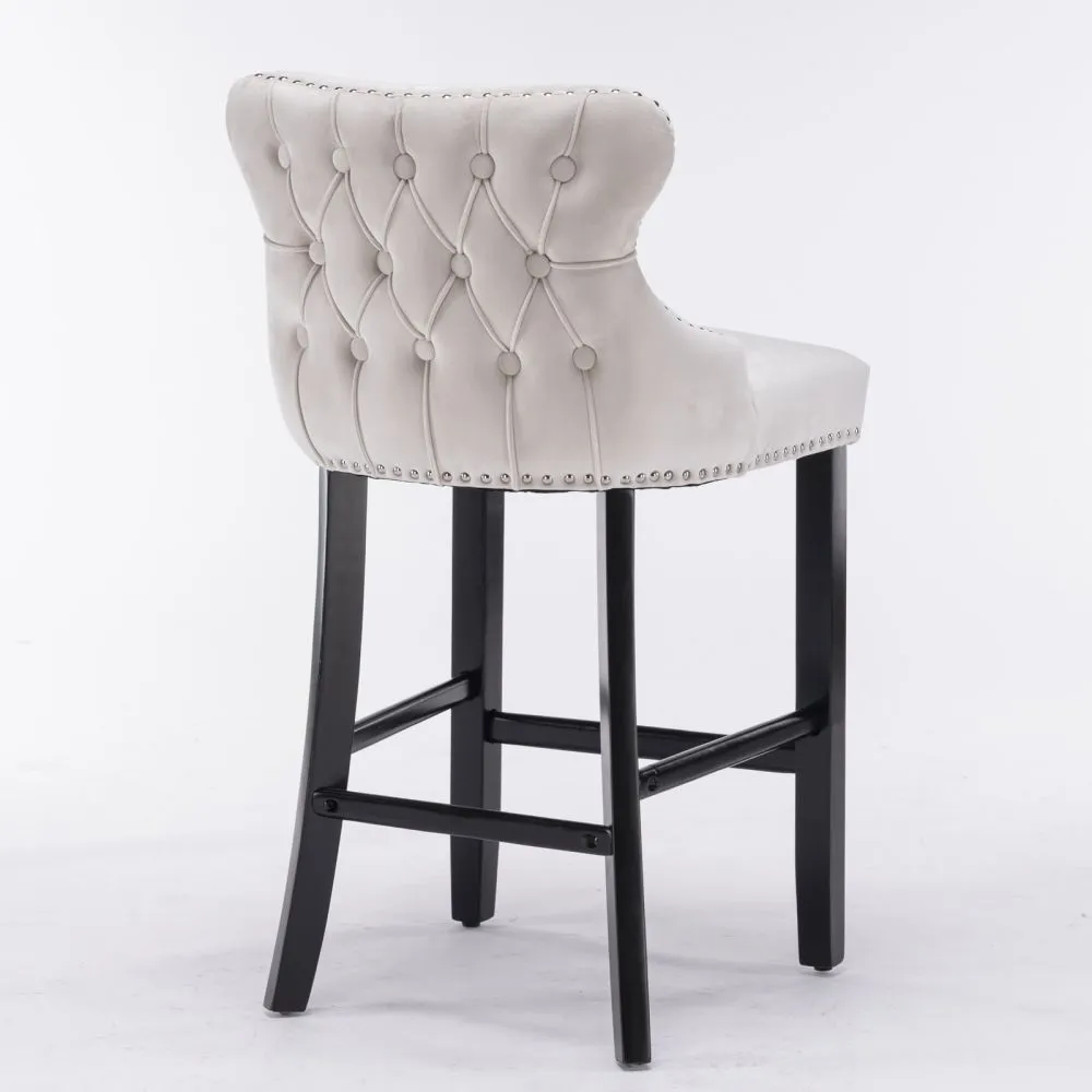 Modern Luxury Counter Height Upholstered Bar Stools Modern Luxury Counter Height Upholstered Bar Stools