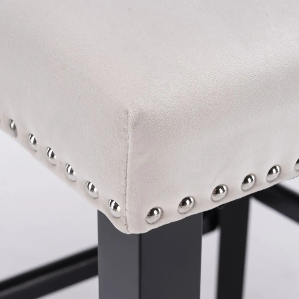 Modern Luxury Counter Height Upholstered Bar Stools Modern Luxury Counter Height Upholstered Bar Stools