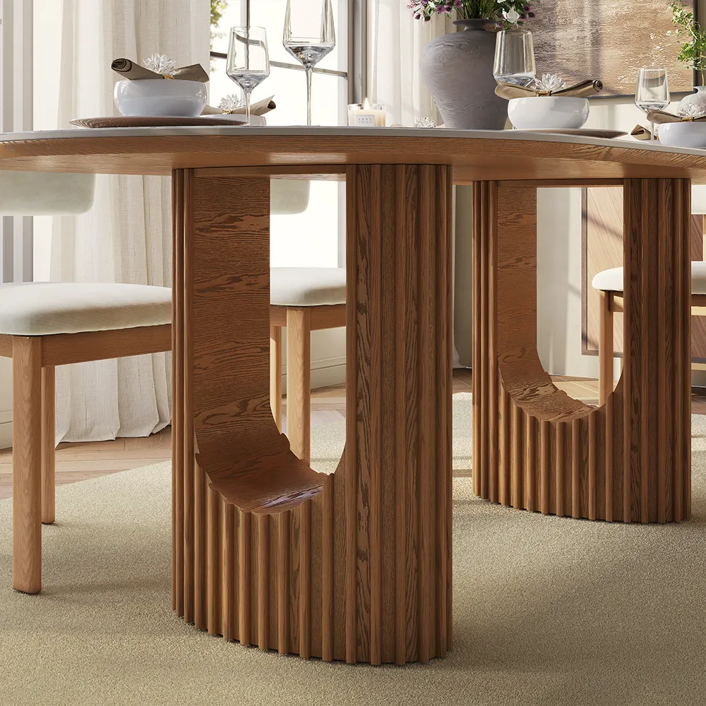 20260428Oval Glossy Sintered Stone Dining Table07195143 Oval Glossy Sintered Stone Dining Table