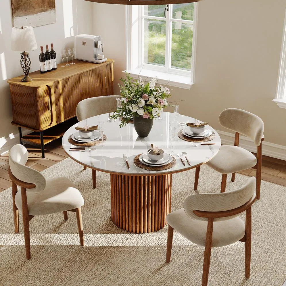 Round Sintered Stone Dining Table Round Sintered Stone Dining Table