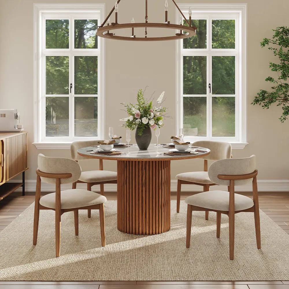 Round Sintered Stone Dining Table Round Sintered Stone Dining Table