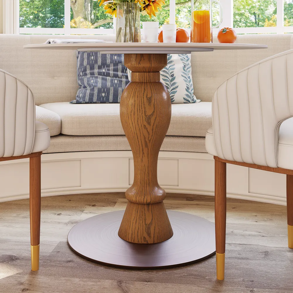 Mid-Century Vintage Round Bistro Table Mid-Century Vintage Round Bistro Table