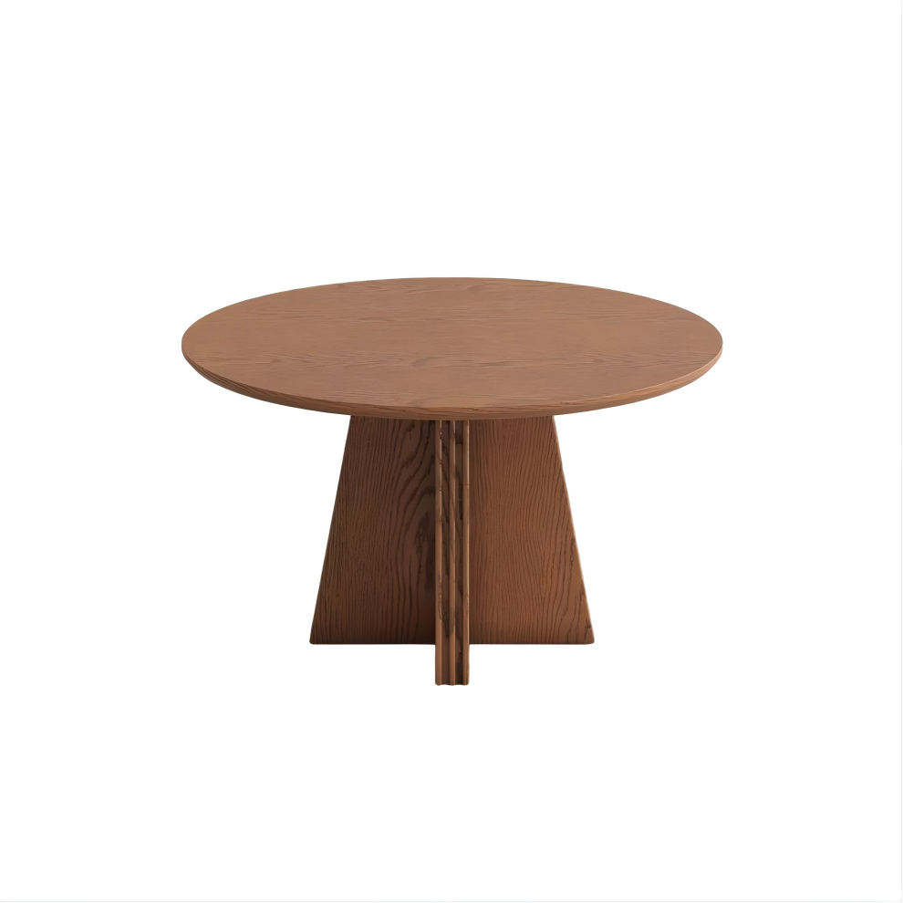 Classic Round Wooden Dining Table