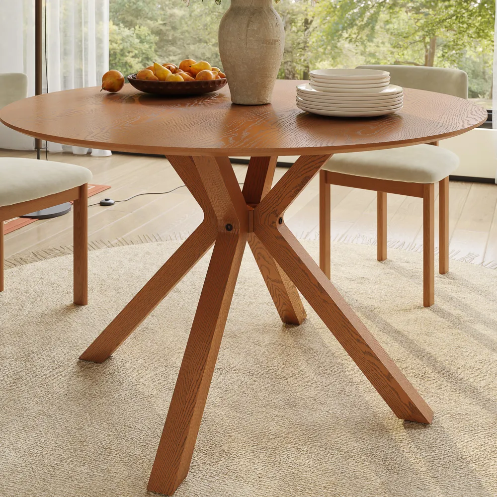 Mid-Century Modern Round Dining Table Mid-Century Modern Round Dining Table