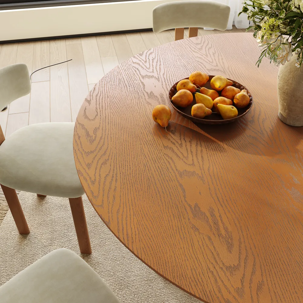 Mid-Century Modern Round Dining Table Mid-Century Modern Round Dining Table
