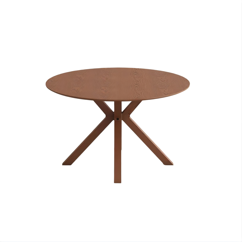 Mid-Century Modern Round Dining Table