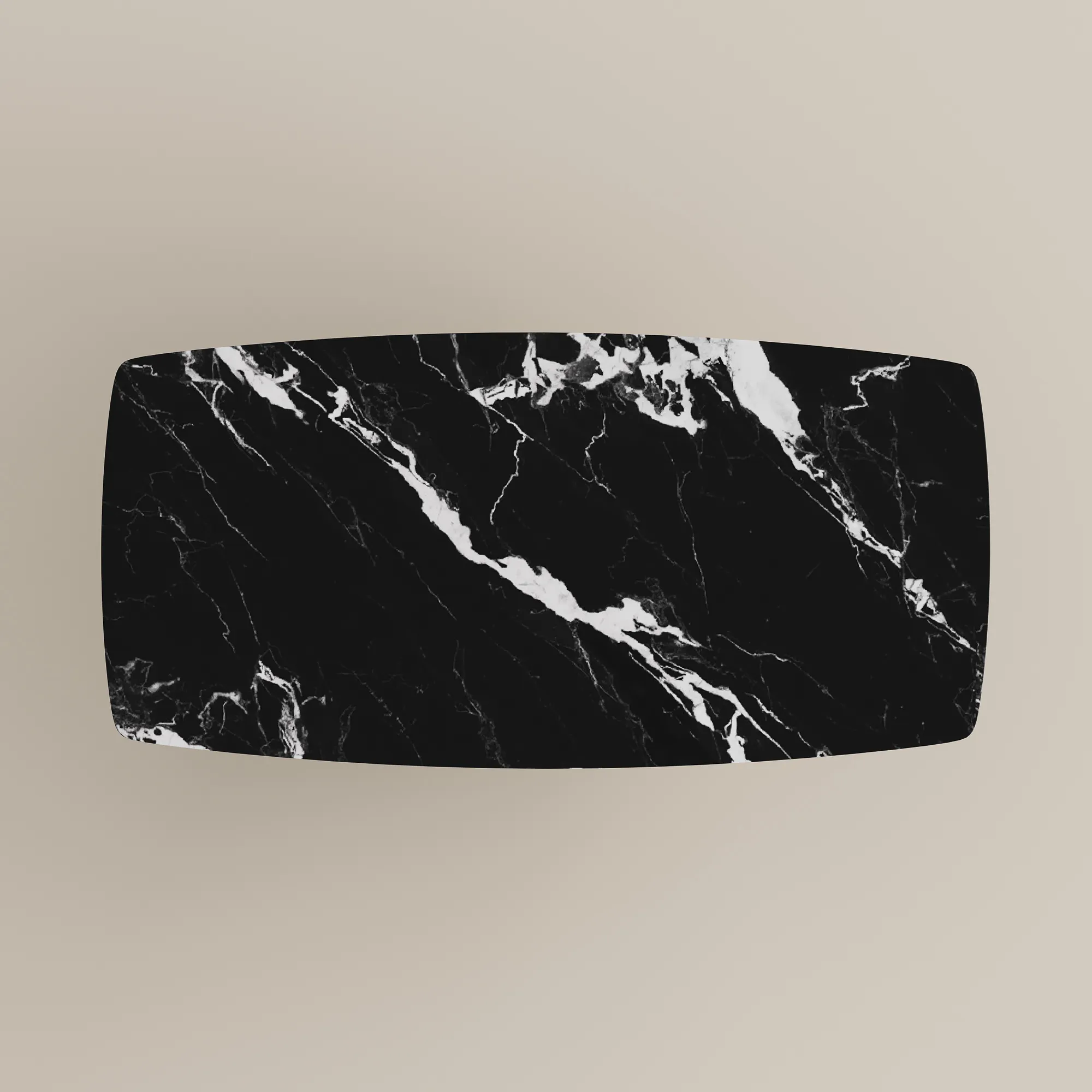 Modern Black Luxury Marble Dining Table