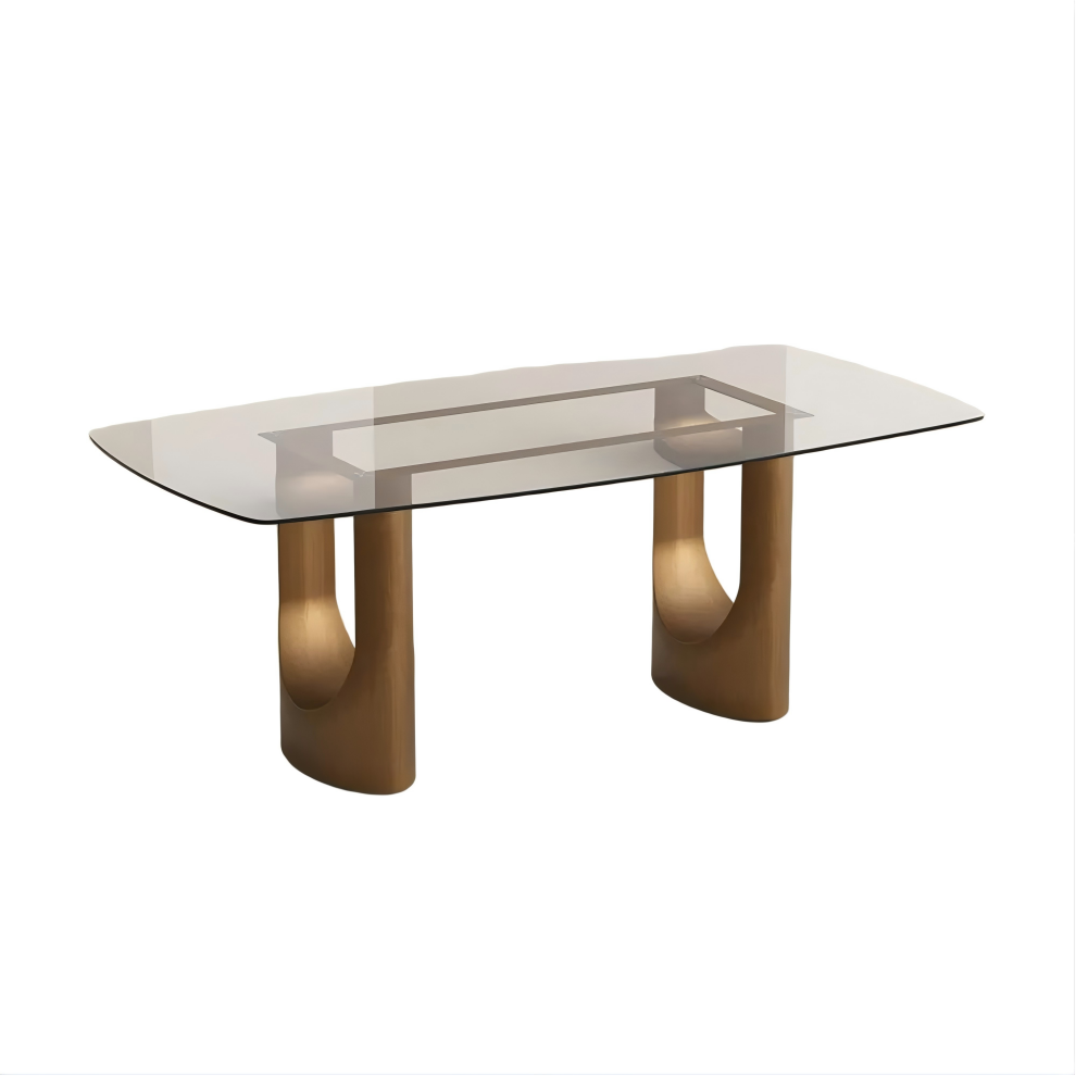 Modern Glass Dining Table