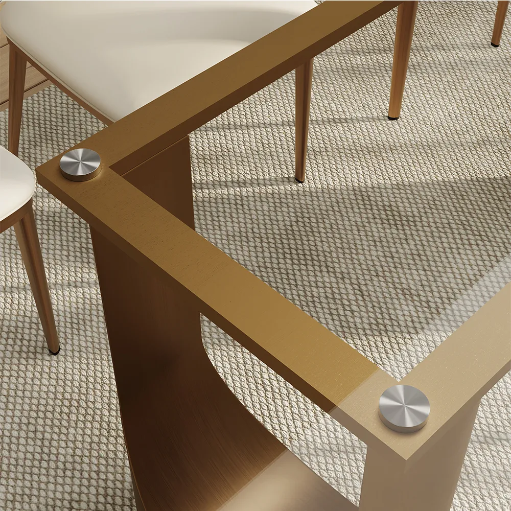 Modern Glass Dining Table