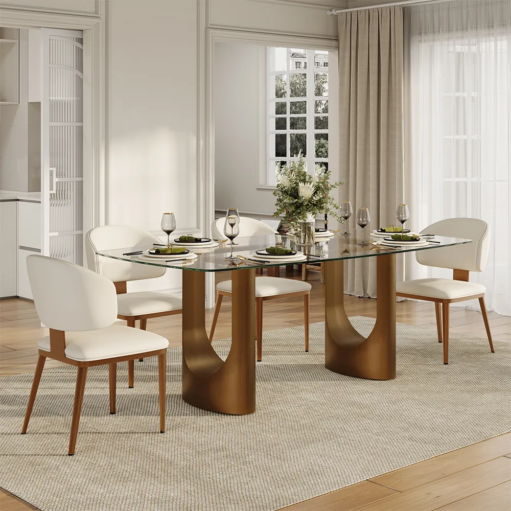 Modern Glass Dining Table