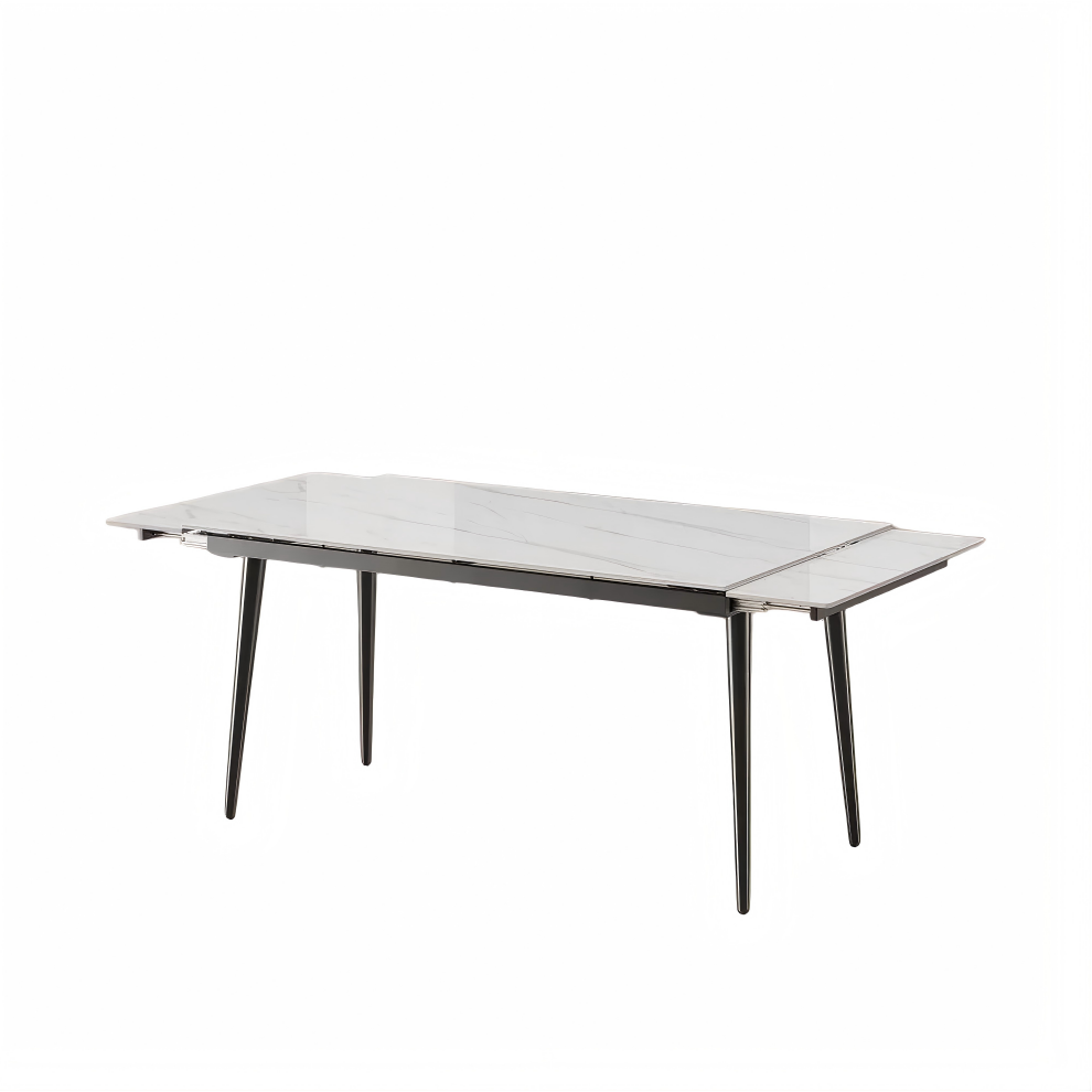 Rectangular Sintered Stone Extendable Dining Table