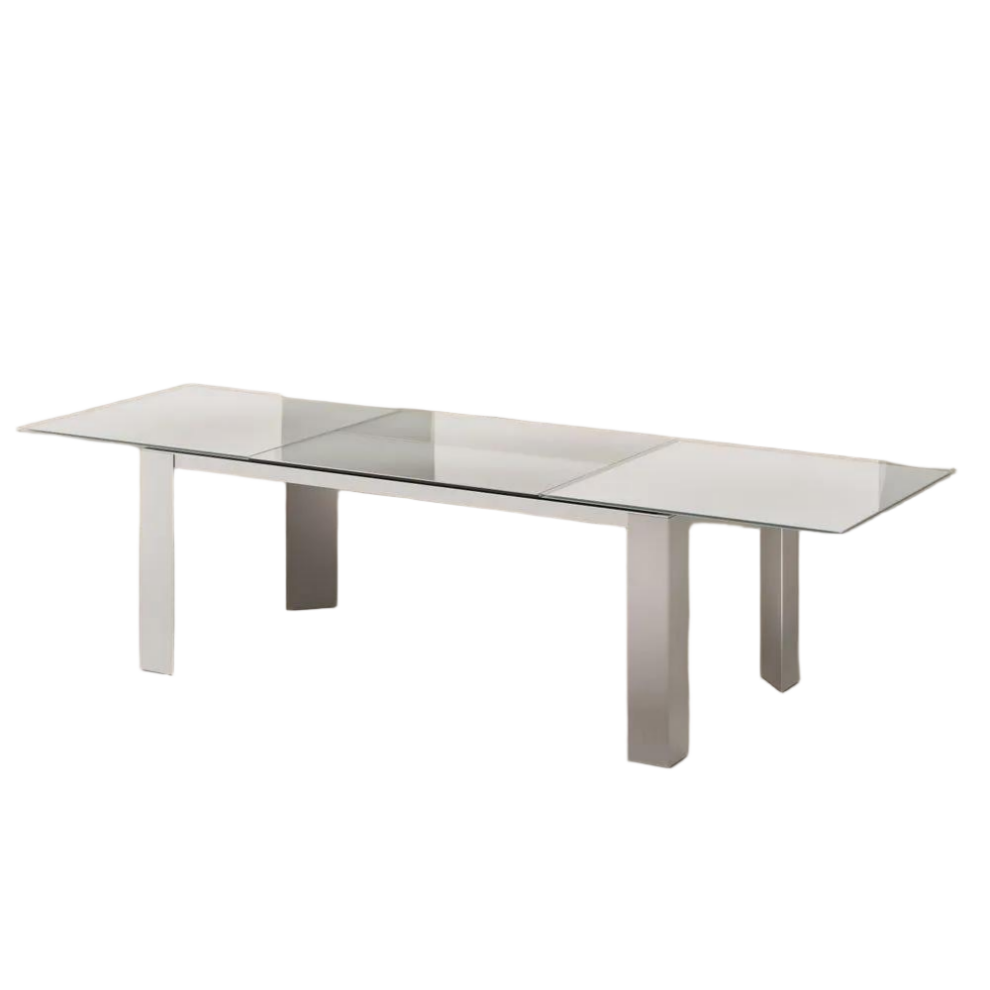Modern Long Extendable Dining Table