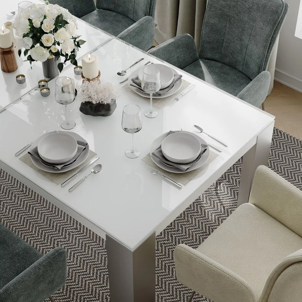 Modern Long Extendable Dining Table Modern Long Extendable Dining Table