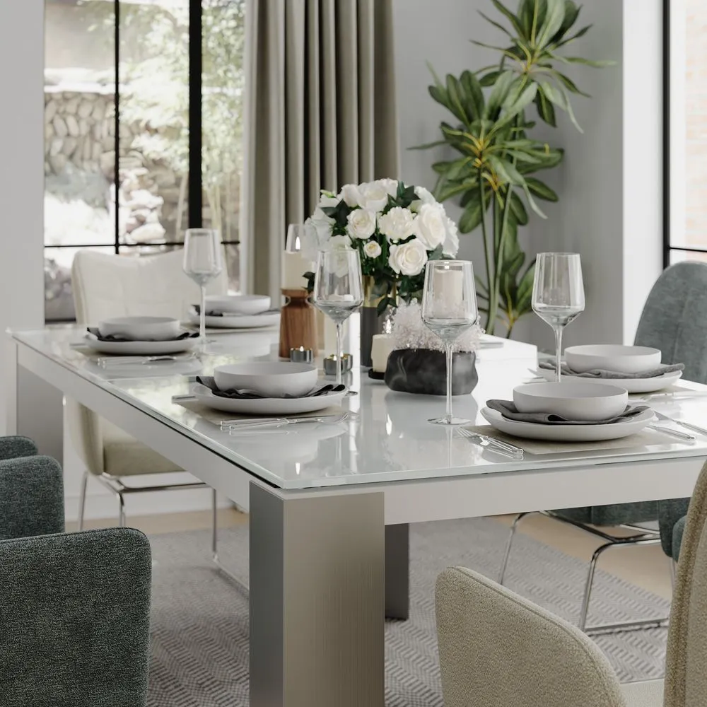 Modern Long Extendable Dining Table Modern Long Extendable Dining Table