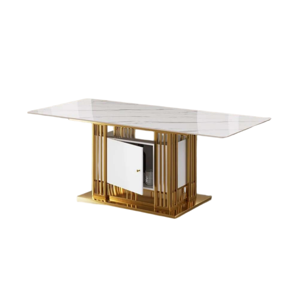 Modern Dining Table with Storage