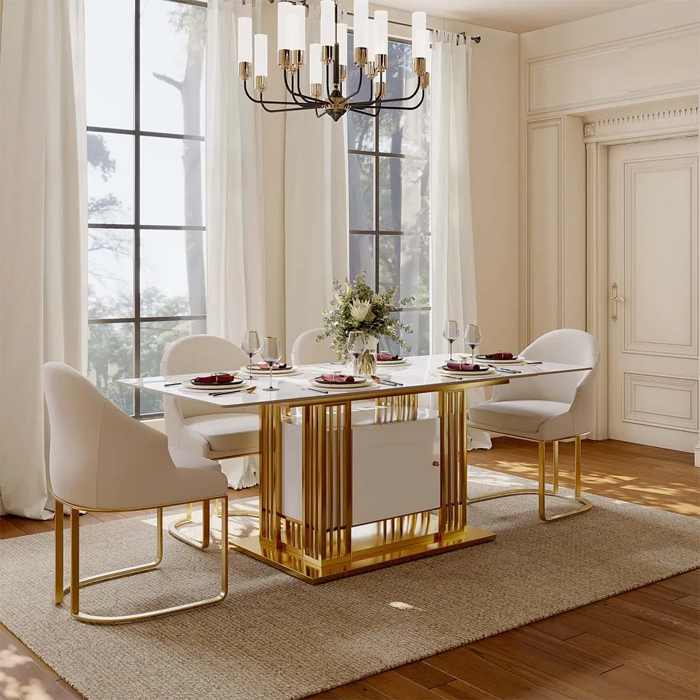 Modern Dining Table with Storage Modern Dining Table with Storage