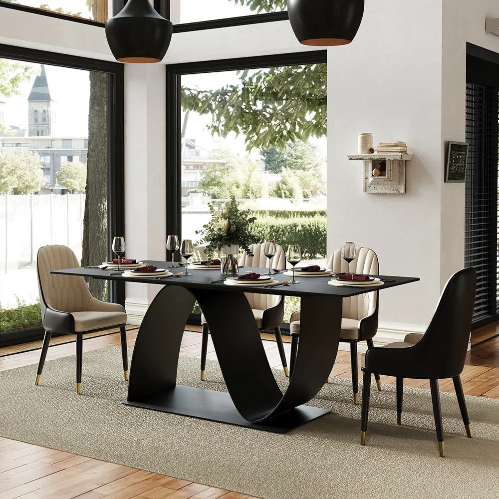 Modern Wave Dining Table Modern Wave Dining Table