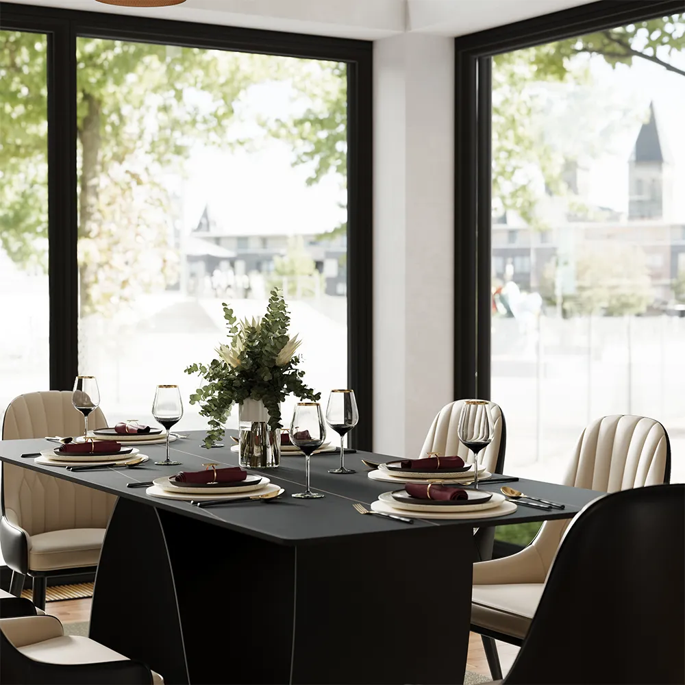 Modern Wave Dining Table Modern Wave Dining Table