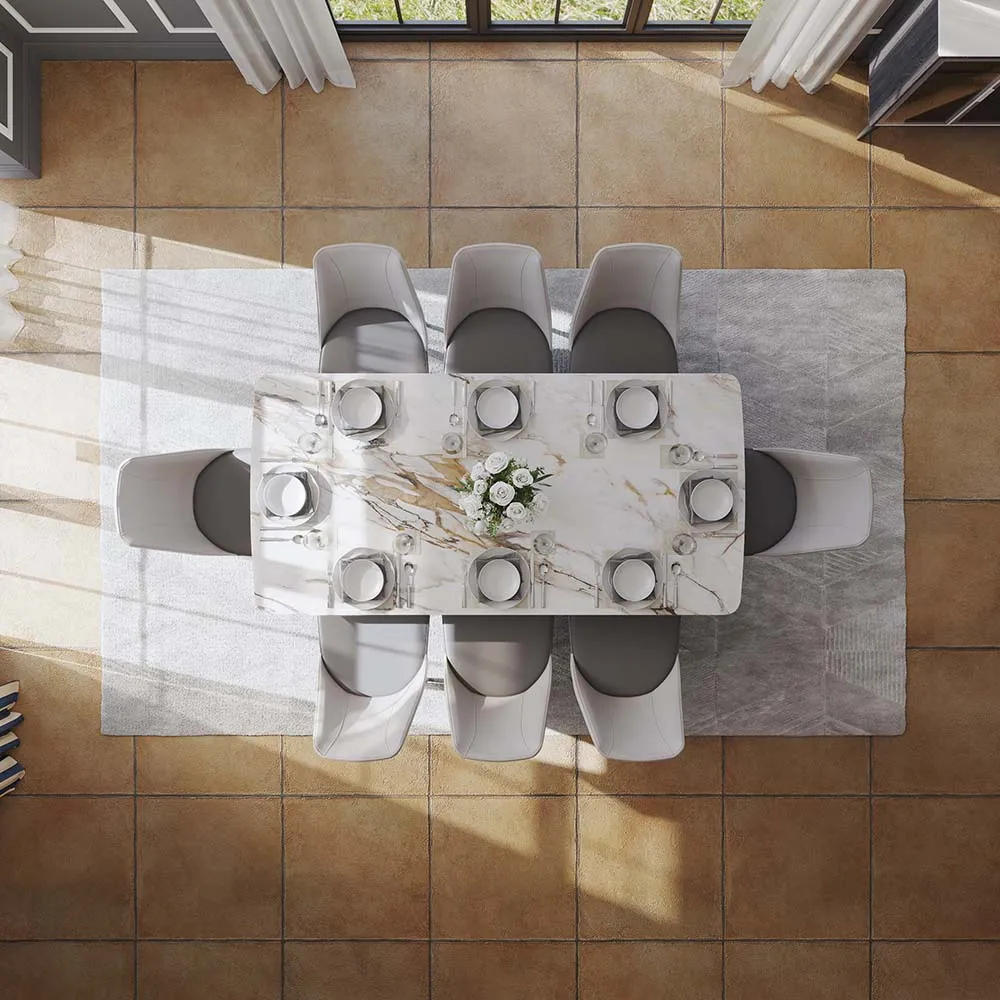Modern Minimalist Extendable Dining Table Modern Minimalist Extendable Dining Table