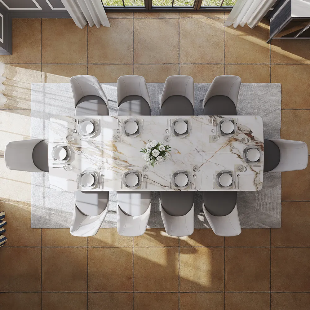 Modern Minimalist Extendable Dining Table Modern Minimalist Extendable Dining Table