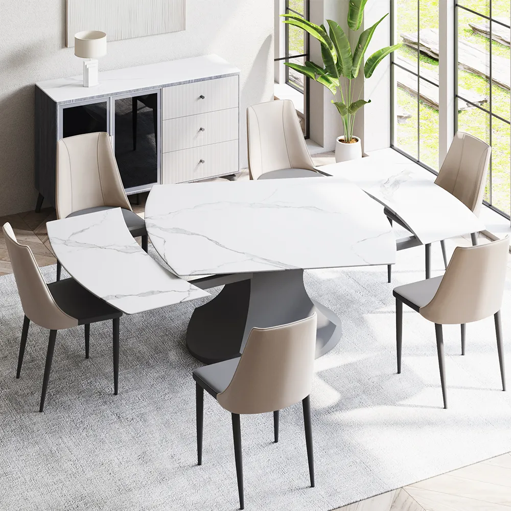 Modern Extendable Rectangular Dining Table Modern Extendable Rectangular Dining Table