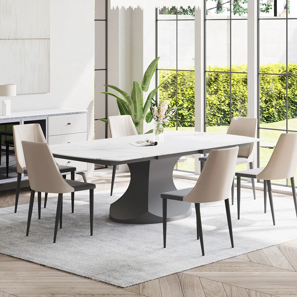 Modern Extendable Rectangular Dining Table Modern Extendable Rectangular Dining Table