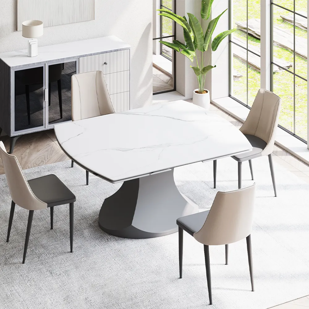 Modern Extendable Rectangular Dining Table Modern Extendable Rectangular Dining Table