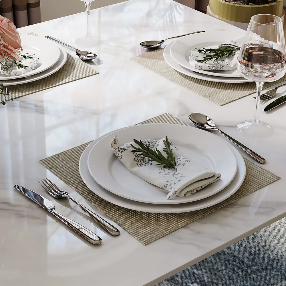 Rectangular Sintered Stone Dining Table