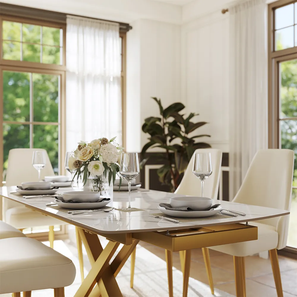 Modern Extendable Dining Table Modern Extendable Dining Table