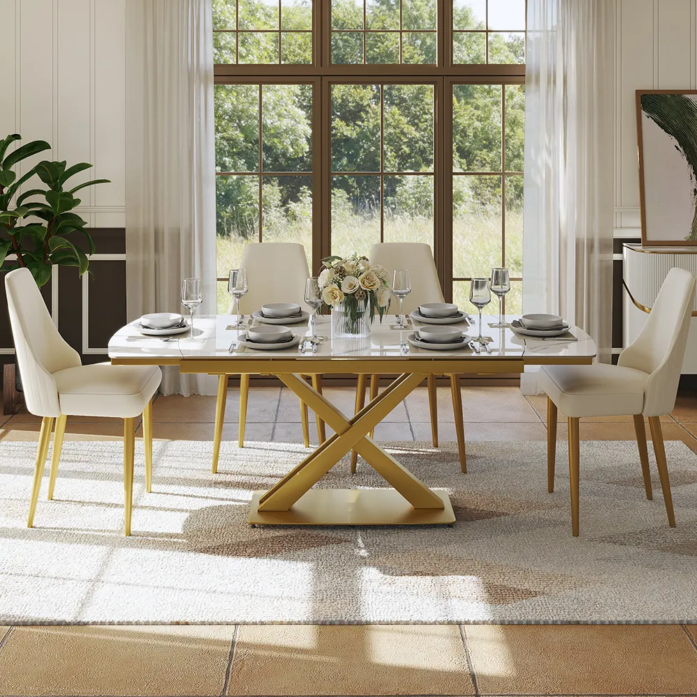 Modern Extendable Dining Table Modern Extendable Dining Table