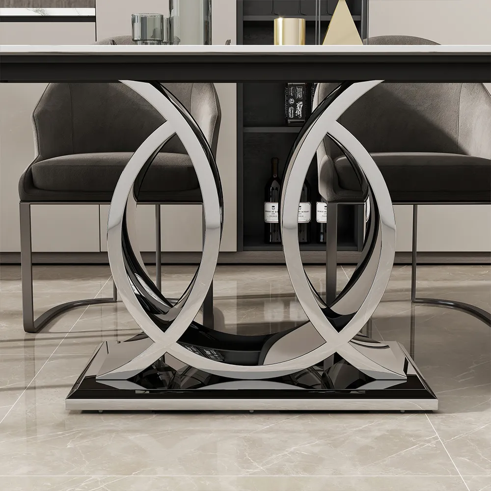 Modern Minimalist White Dining Table Modern Minimalist White Dining Table