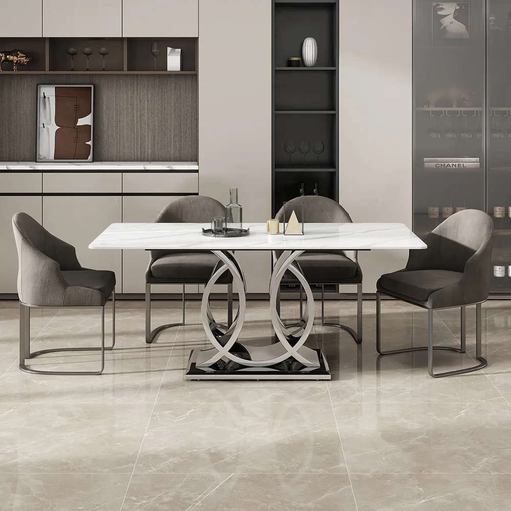 Modern Minimalist White Dining Table Modern Minimalist White Dining Table