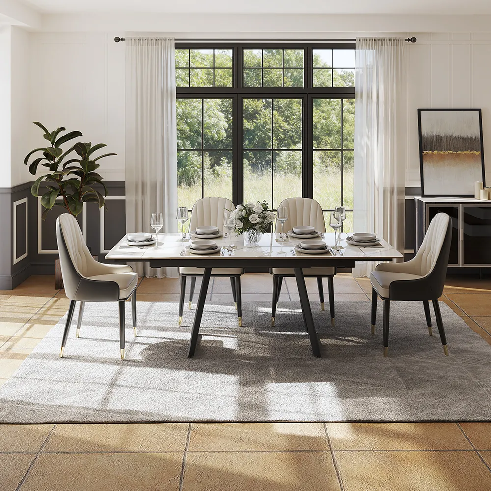 Modern Extendable Dining Table Modern Extendable Dining Table