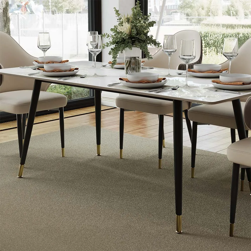 Rectangular Glossy Sintered Stone Dining Table