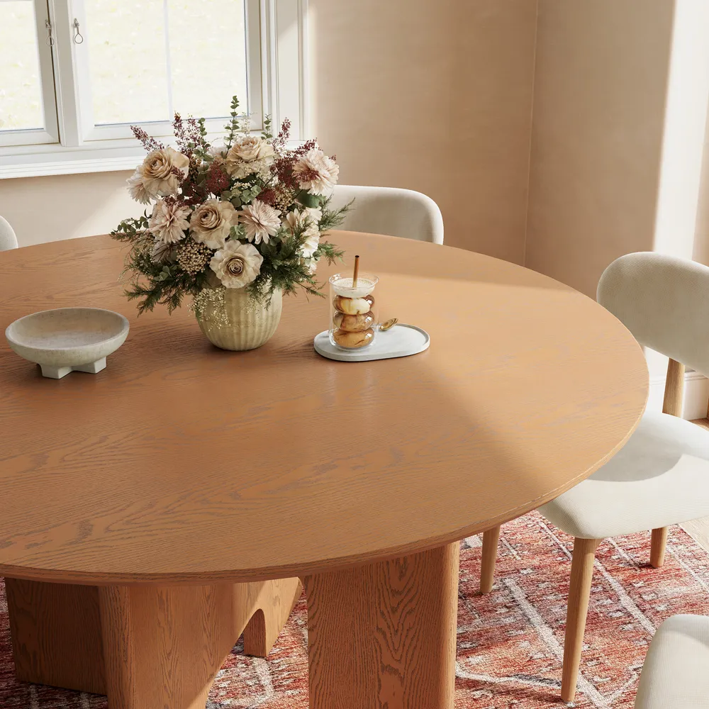 Mid-Century Modern Wooden Dining Table Mid-Century Modern Wooden Dining Table