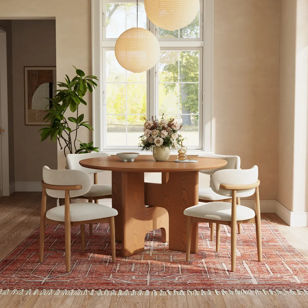 Mid-Century Modern Wooden Dining Table Mid-Century Modern Wooden Dining Table