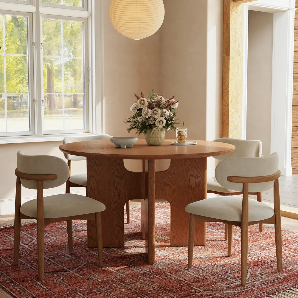 Mid-Century Modern Wooden Dining Table Mid-Century Modern Wooden Dining Table