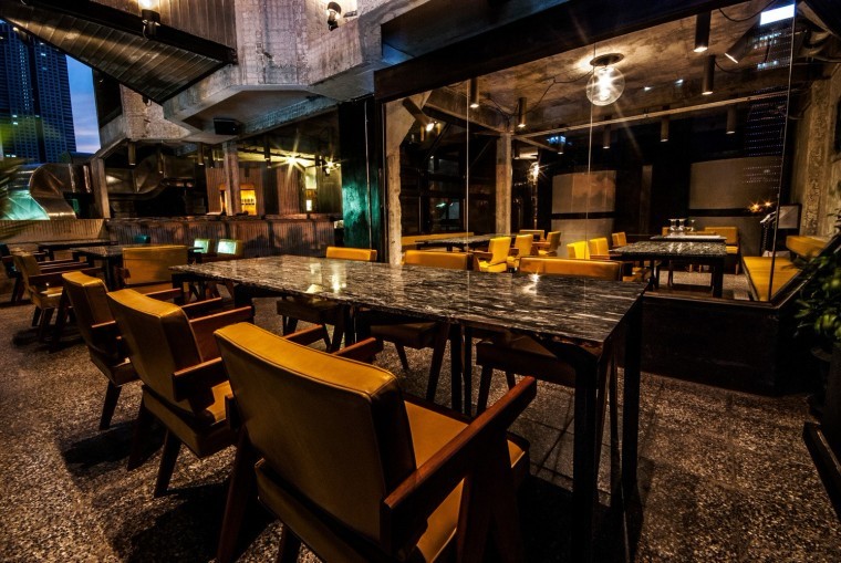 Thai Industrial-Style Concrete Restaurant-Daviana Group Thai Industrial-Style Concrete Restaurant-Daviana Group