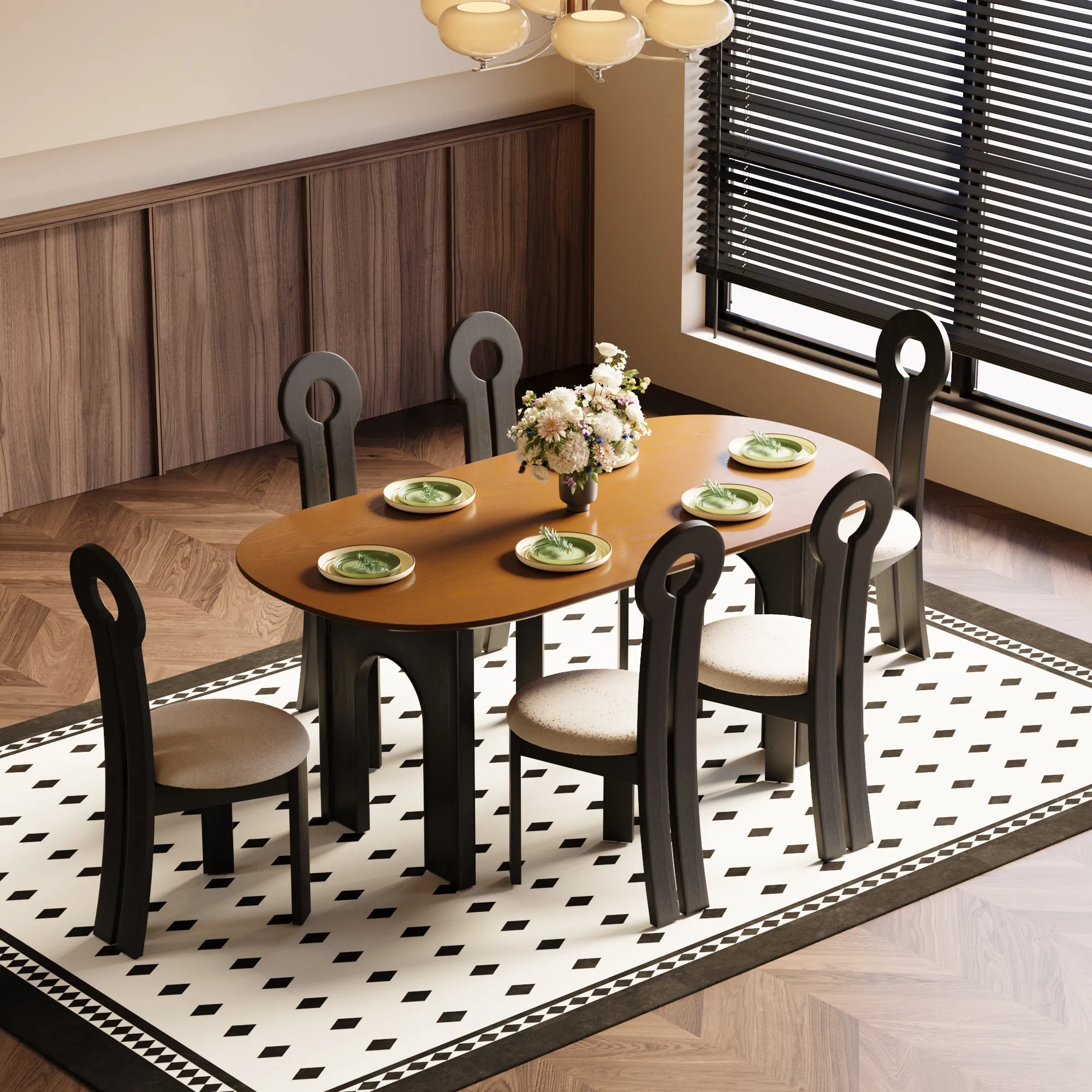 Mid Century Modern Wood Dining Table Mid Century Modern Wood Dining Table