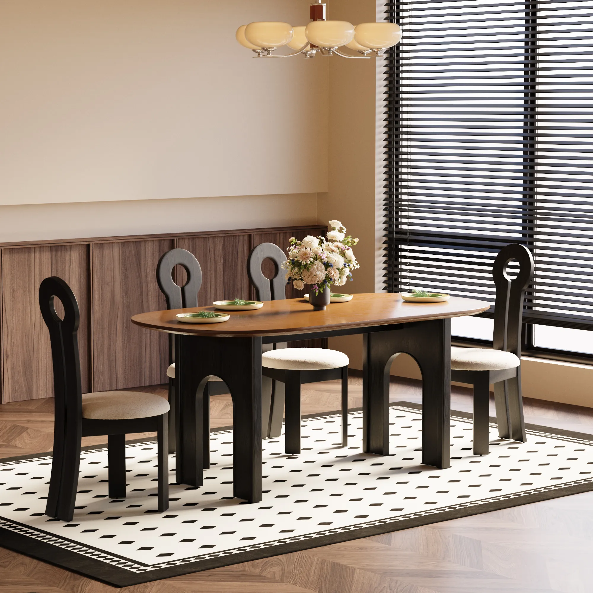 Mid Century Modern Wood Dining Table Mid Century Modern Wood Dining Table