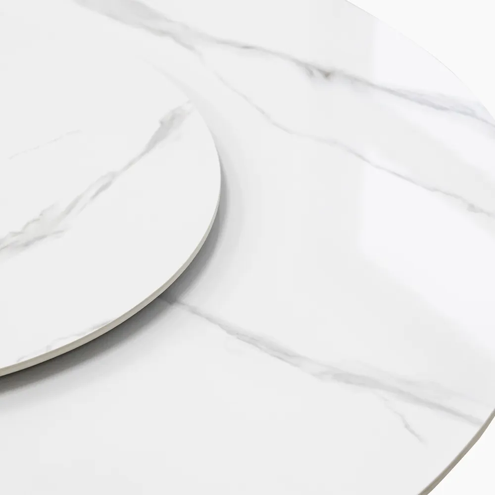 White Glossy Removable Lazy Susan White Glossy Removable Lazy Susan