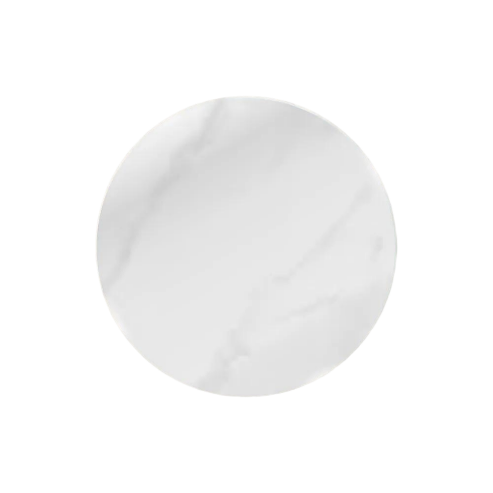White Glossy Removable Lazy Susan