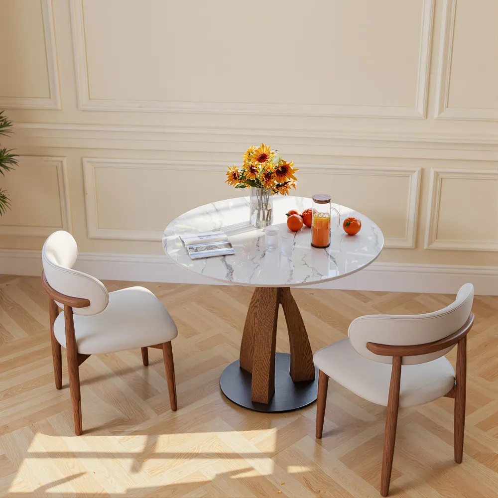 Modern Vintage Round Bistro Table
